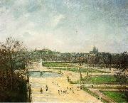 Camille Pissarro Tuileries Gardens Germany oil painting artist